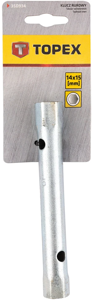 Klucz Dvipusis vamzdinis raktas 14 x 15 mm