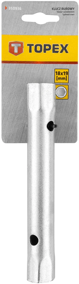 Klucz Dvipusis vamzdinis raktas 18 x 19 mm