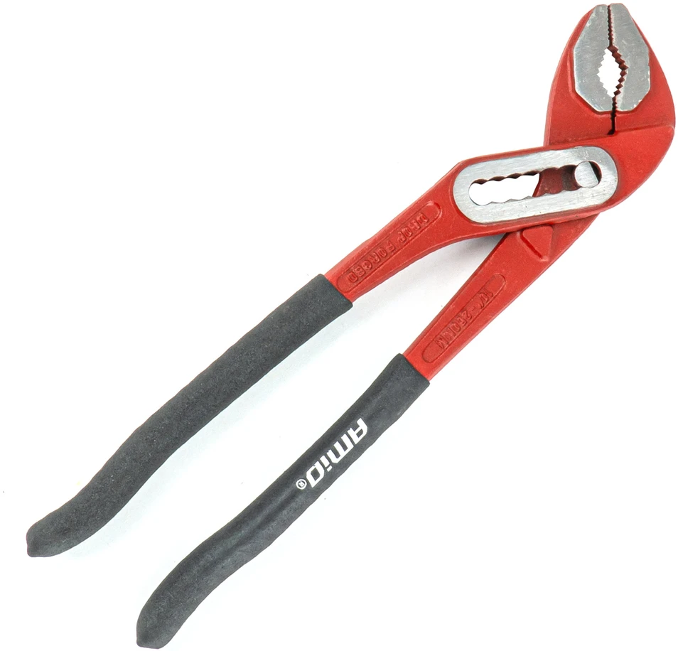 Reguliuojamos santechninės replės, 250 mm / 10", AMIO-04979