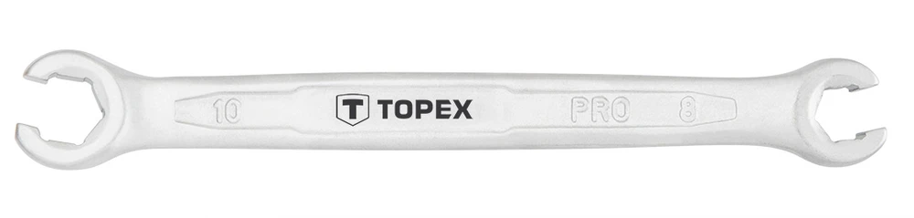 Stabdžių vamzdelių raktas TOPEX 35D596 8 x 10 mm (CrV)
