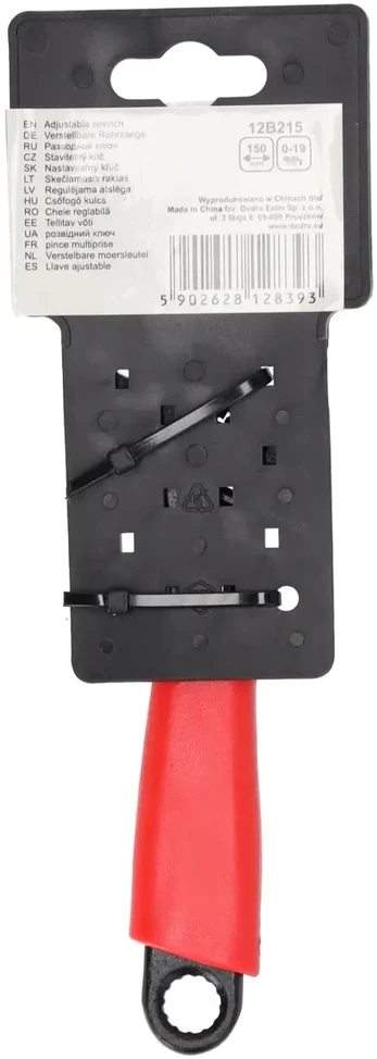Dedra Skeiamasis raktas 150mm plastikine rankena