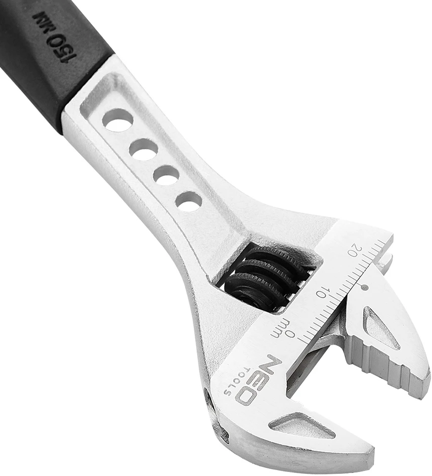 Klucz Reguliuojamas veržliaraktis 150 mm, diapazonas 0–24 mm