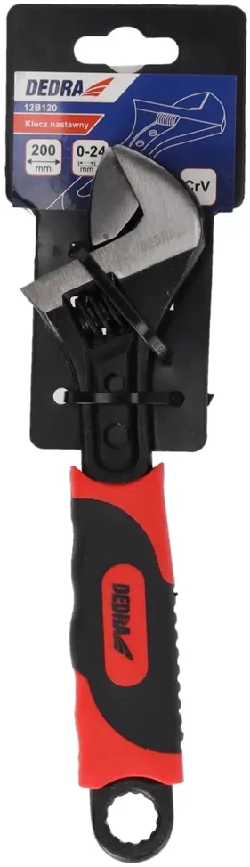 Dedra Skeiamasis raktas 200mm plienas CrV kaltinis gumuota rankena