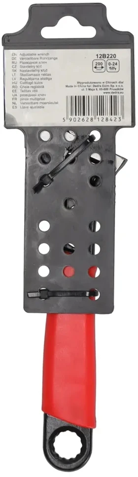 Dedra Skeiamasis raktas 200mm plastikine rankena