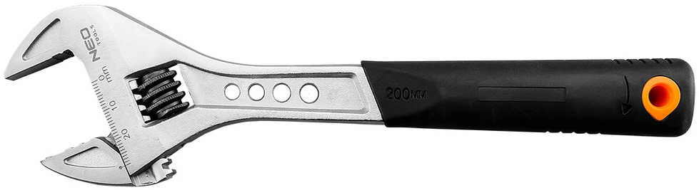 Neo Tools Reguliuojamas raktas NEO 200mm, 0-29mm, chromo vanadžio plienas