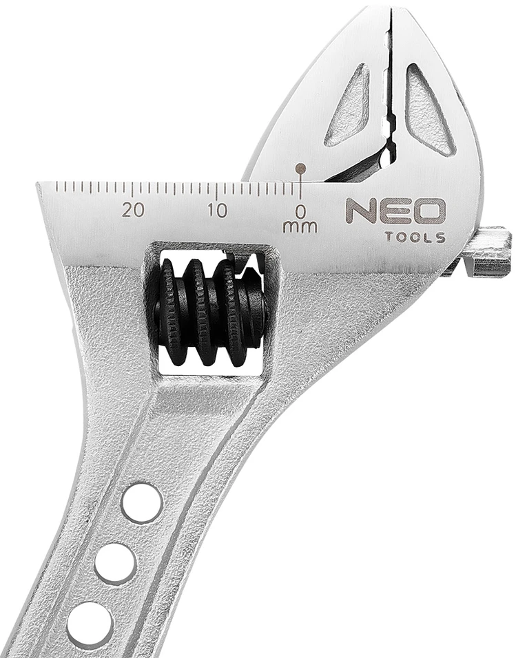 Neo Tools Reguliuojamas raktas NEO 200mm, 0-29mm, chromo vanadžio plienas