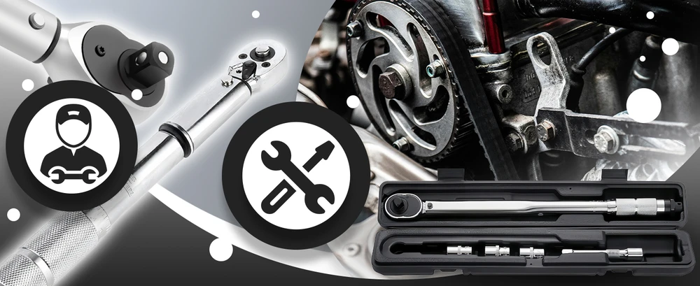 Klucz Dinamometrinis raktas PrecisionForce, 28-210Nm
