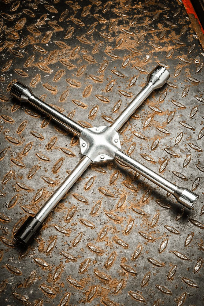 Klucz Sustiprintas „Phillips“ ratų raktas, 17 x 19 x 22 x 1/2" mm