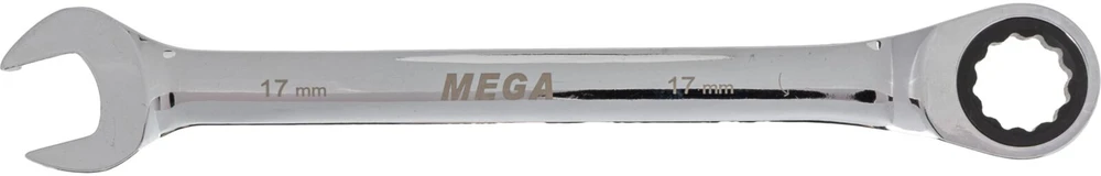 Mega Klucz Terkšlinis kombinuotas raktas, 17 mm
