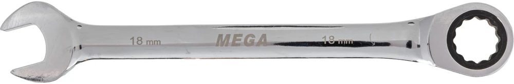 Mega Klucz Terkšlinis kombinuotas raktas, 18 mm