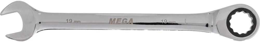 Mega Klucz Terkšlinis kombinuotas raktas, 19 mm