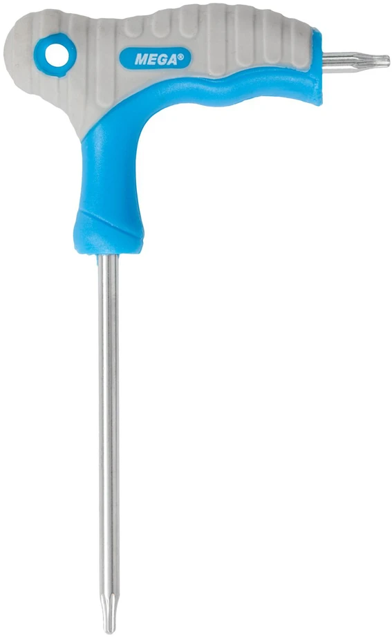 Mega Klucz „Torx T10“ raktas, minkšta T formos rankena, s2