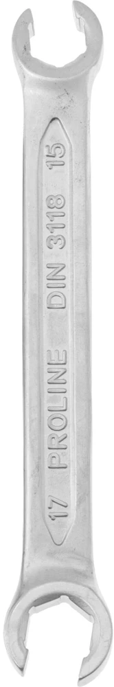 Veržliaraktis vamzdžių veržlėms 15x17 mm "Proline