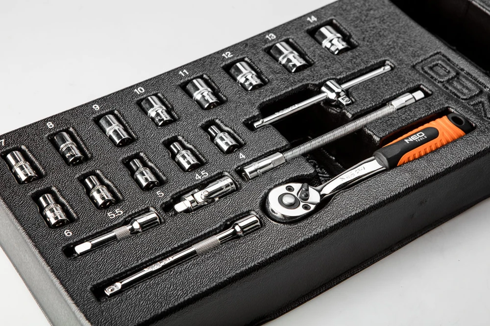 Neo Tools Veržliarakčių rinkinys 19 vnt. Neo (84-237)