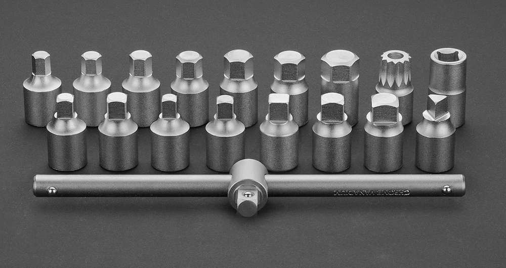 Neo Tools Neo Oil išleidimo veržliarakčiai 3/8 "18 vnt. (11-235)
