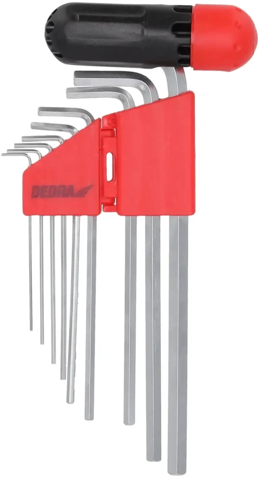 Raktai eiakampiai 9vnt 1510mm DEDRA