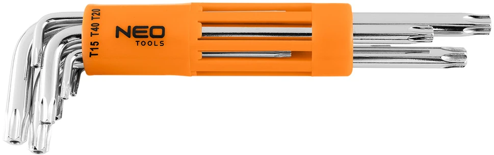 Klucze Ilgi „Torx“ raktai T10-T50, 8 vnt. rinkinys