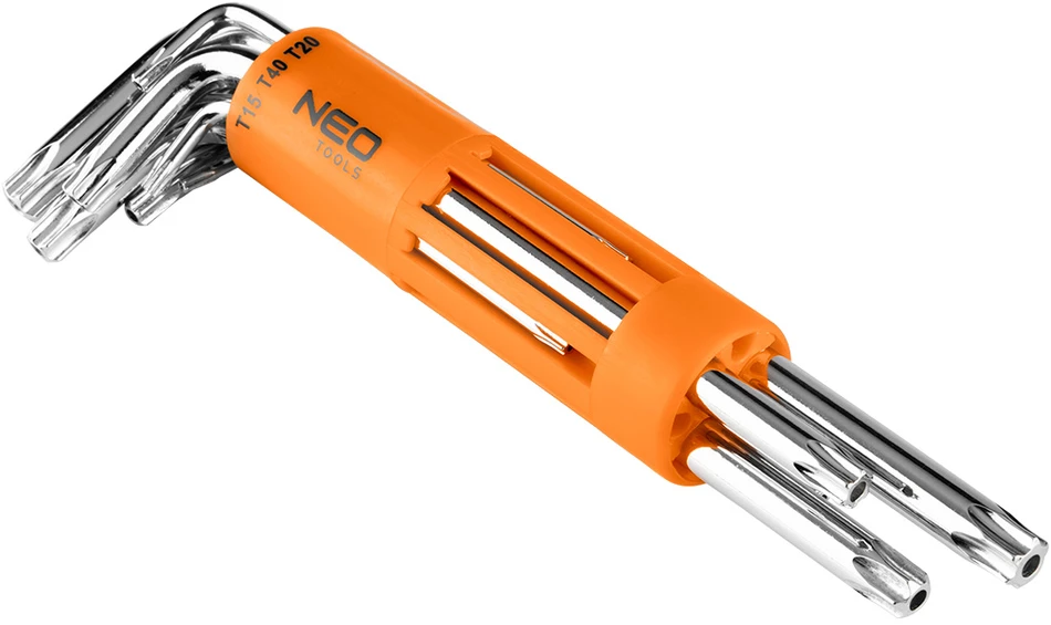 Klucze Ilgi „Torx“ raktai T10-T50, 8 vnt. rinkinys