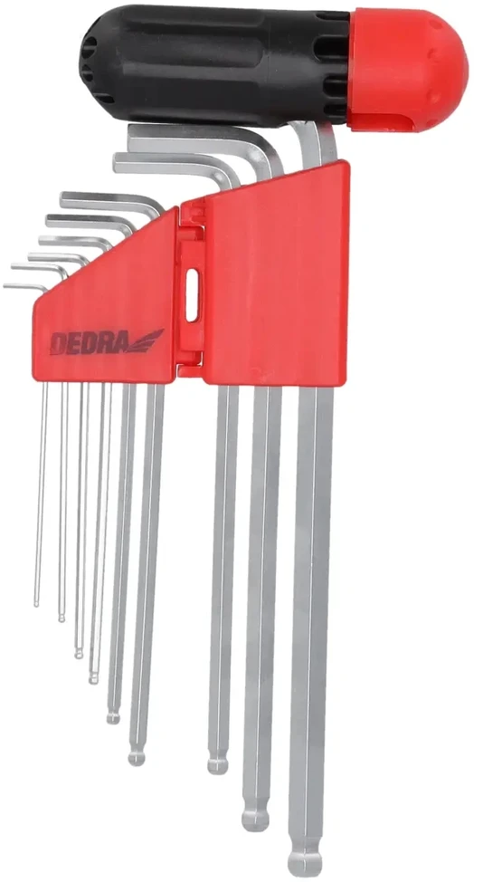 Raktai eiak 9vnt 1510mm ilgi apval DEDRA