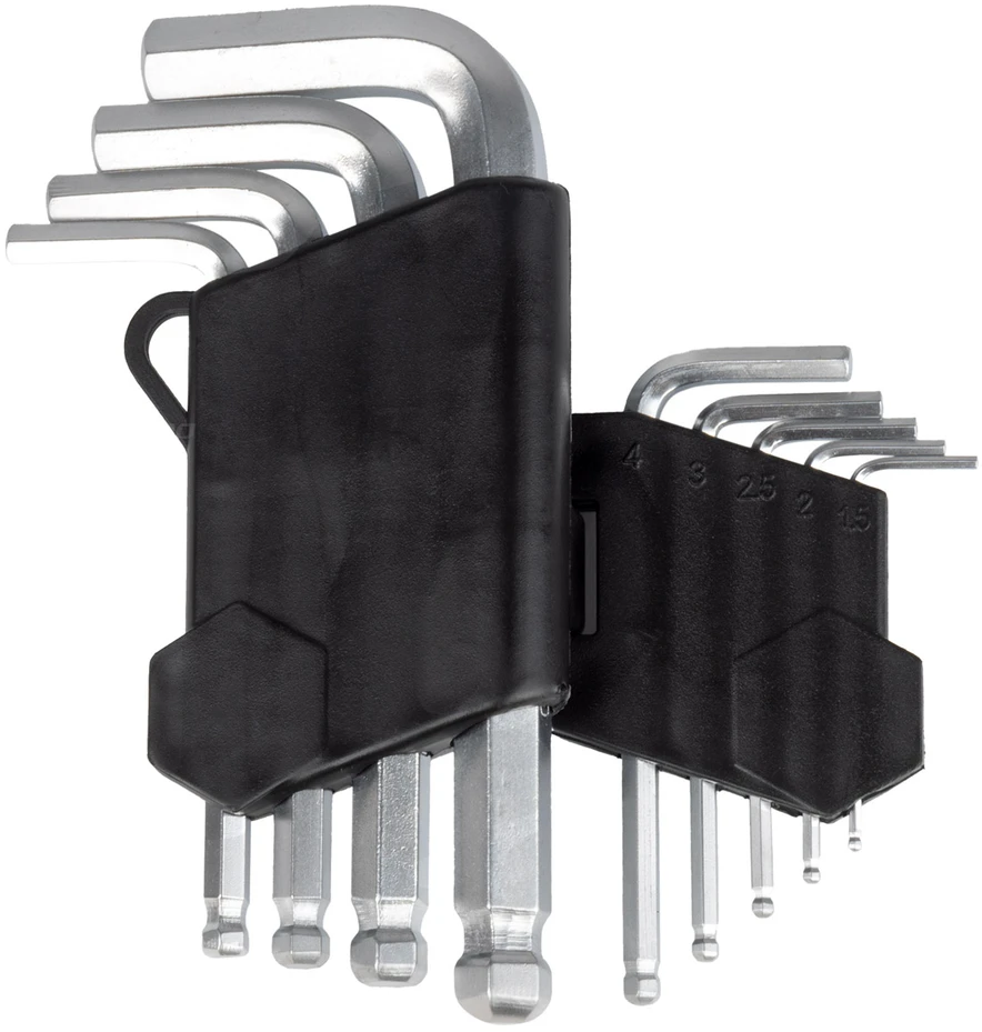 Trumpieji HEX (imbus) raktai, 9 vnt., CR-V AMIO-01041