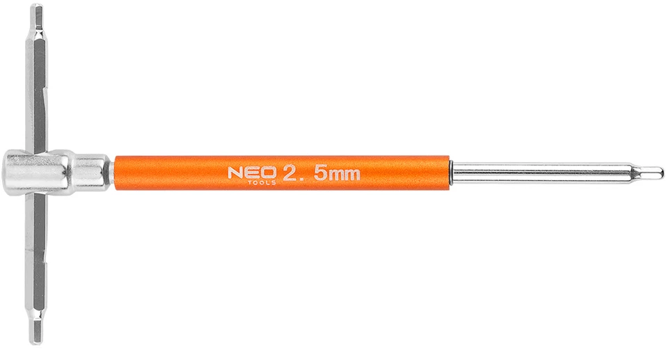 Neo Tools Klucze Smeigtukų raktai 2-10 mm, 10 vnt. rinkinys lentynėlėje