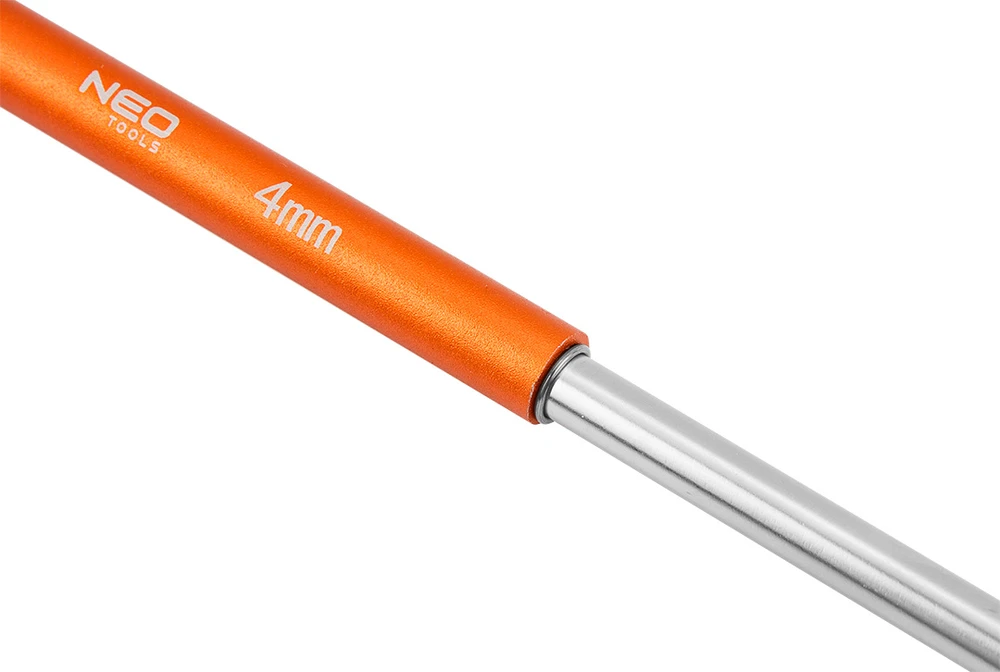 Neo Tools Klucze Smeigtukų raktai 2-10 mm, 10 vnt. rinkinys lentynėlėje
