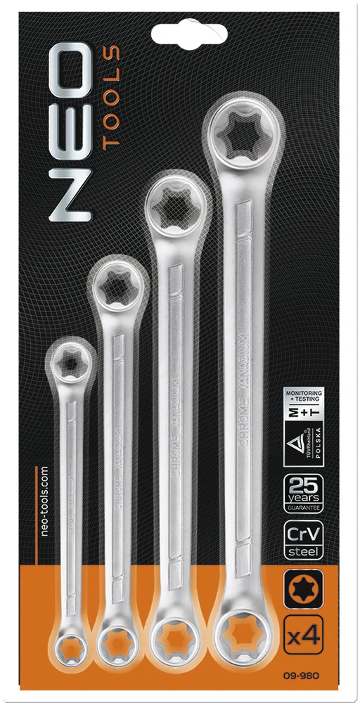Neo Įrankių rinkinys T6-T24 TX6xTX8, TX10xTX12, TX14xTX18, TX20xTX24