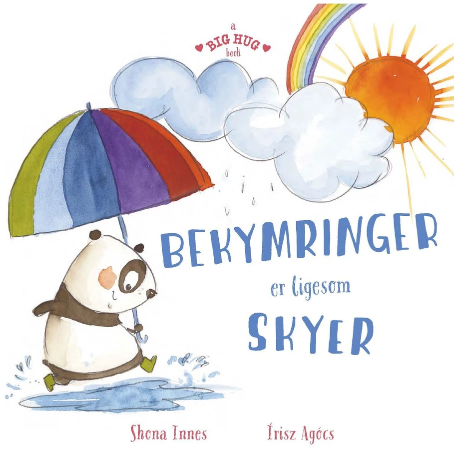 KNYGA A big hug book - KAIP DEBESAI