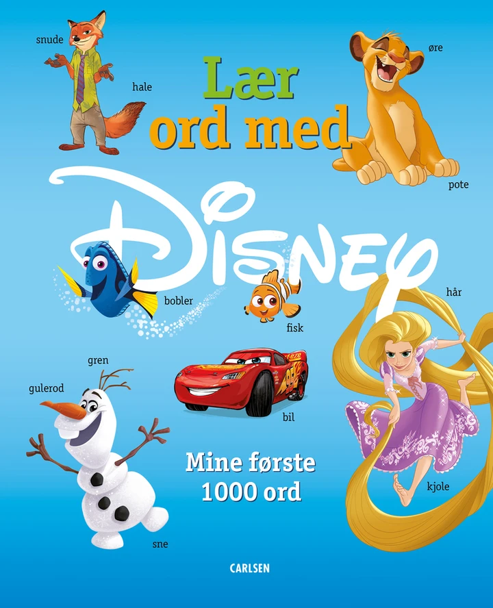 KNYGA Carlsen Mokytis pagal „Disney“