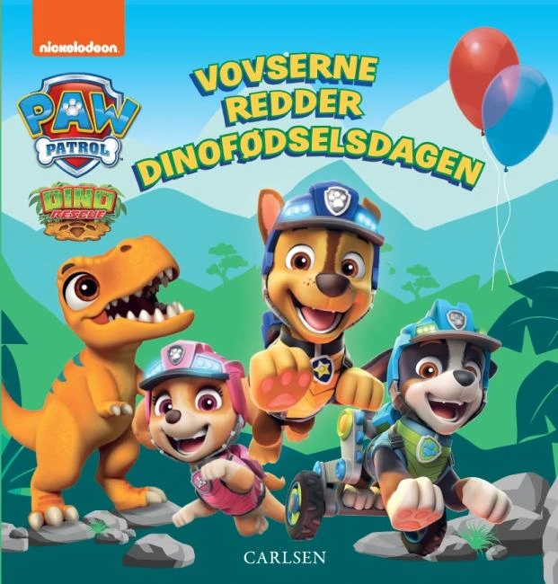 KNYGA Carlsenpaw Patrol Paw Patrol - Vovserne redder dinofødselsdagen