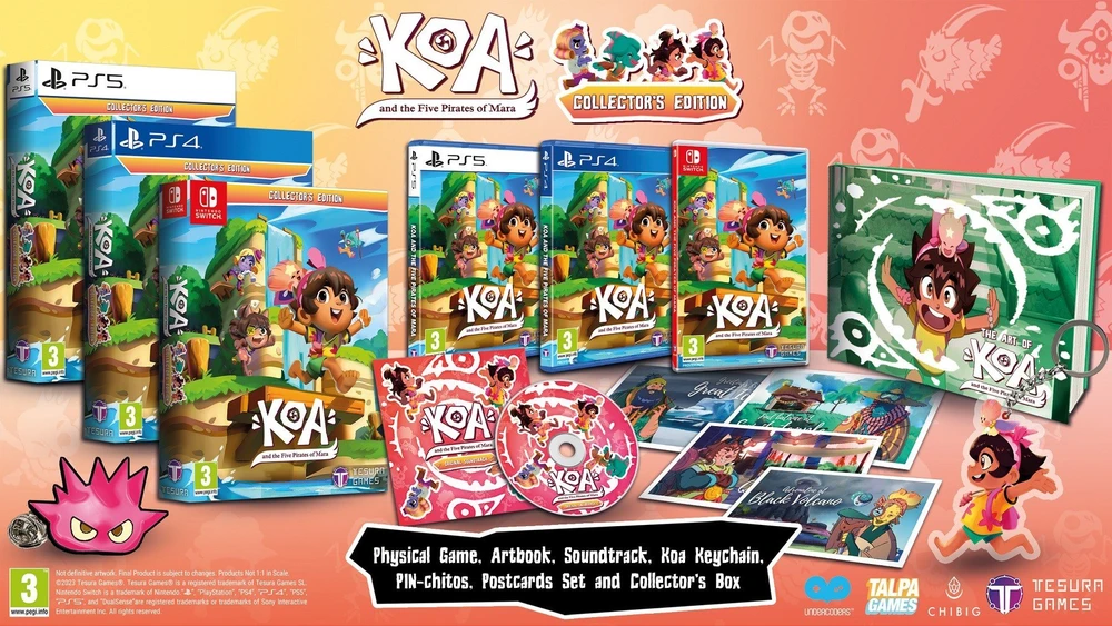 Koa ir penki Maros piratai (kolekcinis leidimas) – PlayStation 4