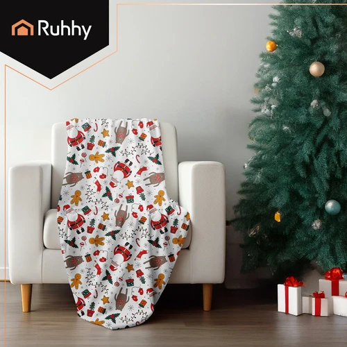 Kalėdinis pledas 1,5x2 m Ruhhy 26608