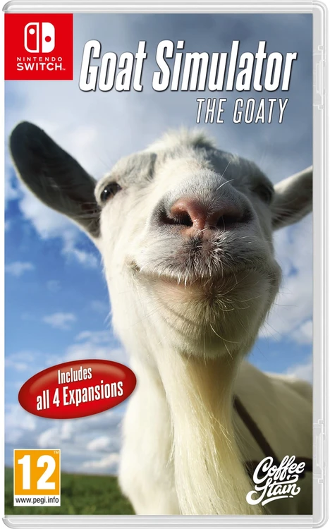 Koch Media „Nintendo Goat Simulator The Goaty“.