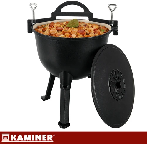 Emaliuotas ketaus katilas 10l Kaminer