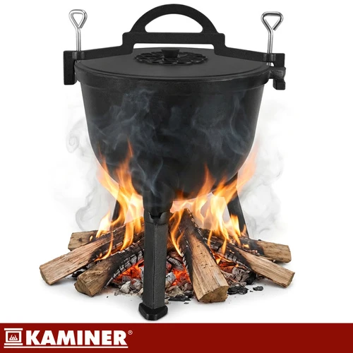 Emaliuotas ketaus katilas 10l Kaminer