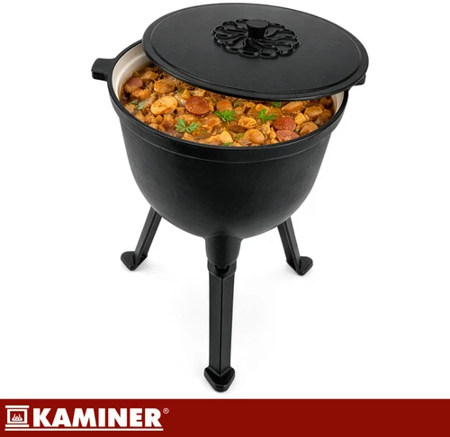 Emaliuotas ketaus katilas 10l Kaminer