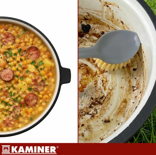 Kaminer emaliuotas ketaus virdulys 8l