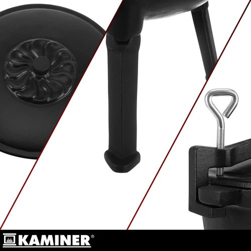 Kaminer emaliuotas ketaus virdulys 8l