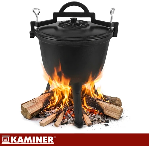 Kaminer emaliuotas ketaus virdulys 8l