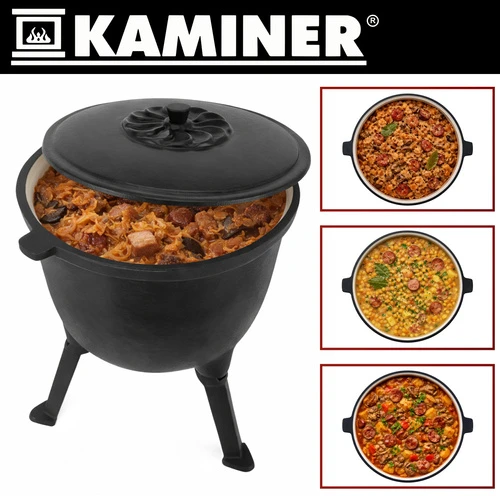 Kaminer emaliuotas ketaus virdulys 8l