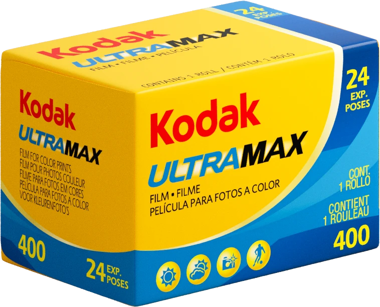 Fotojuosta Kodak Ultramax 400/24 kadrai