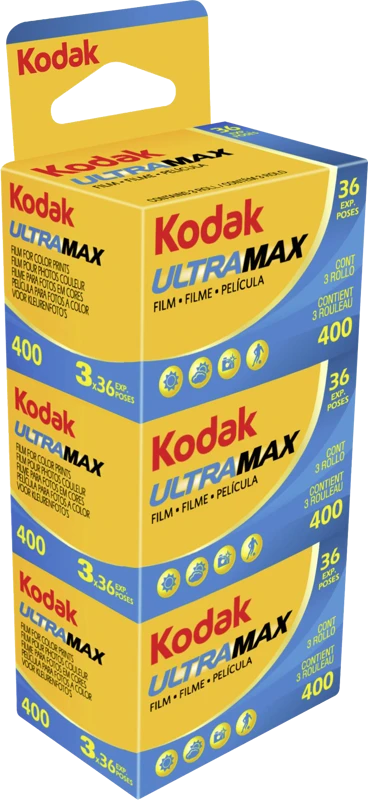 Kodak 135 ultramax 400-36x3
