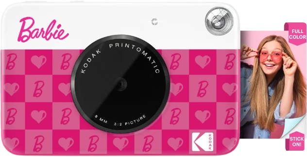 Kodak PRINTOMATIC Barbie Momentinis fotoaparatas, 2x3'', Rožinė