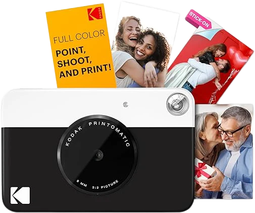Kodak Printomatic Digital Instant Camera 5 MP, Juodas