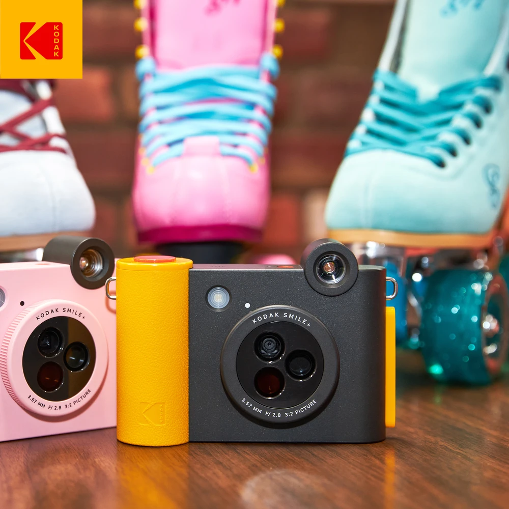 Kodak SMILE+ Momentinis fotoaparatas, 2x3'', Juoda