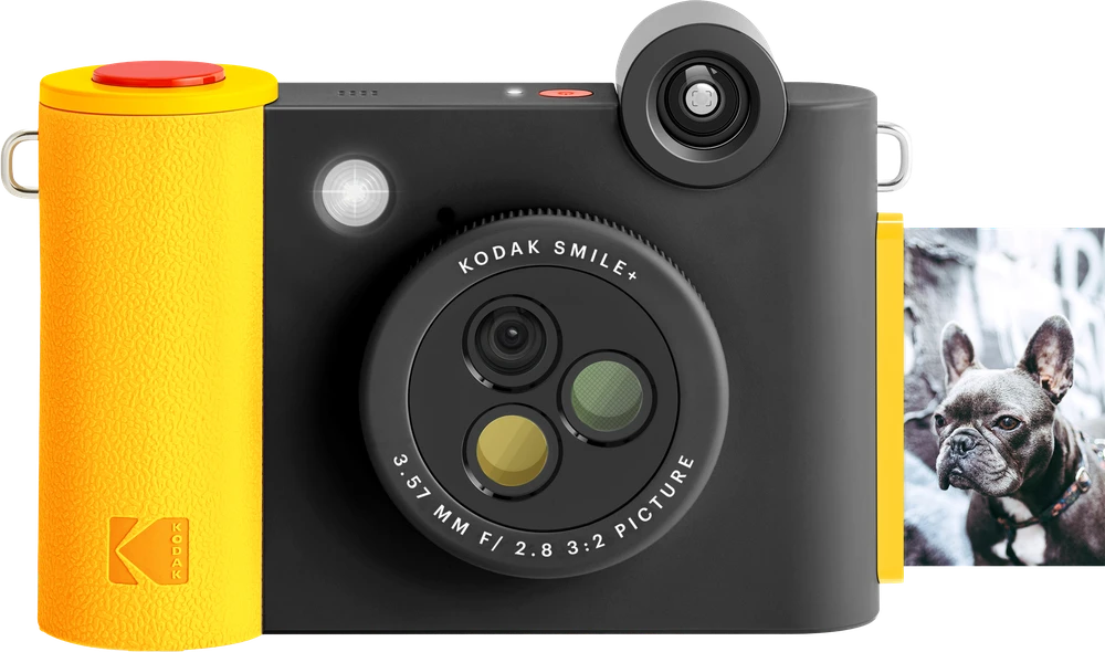 Kodak SMILE+ Momentinis fotoaparatas, 2x3'', Juoda