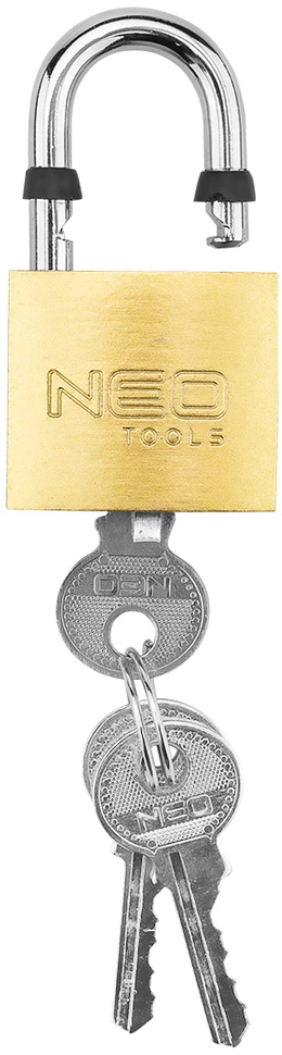 Top Tools Geležinė spyna, 30 mm, 3 raktai