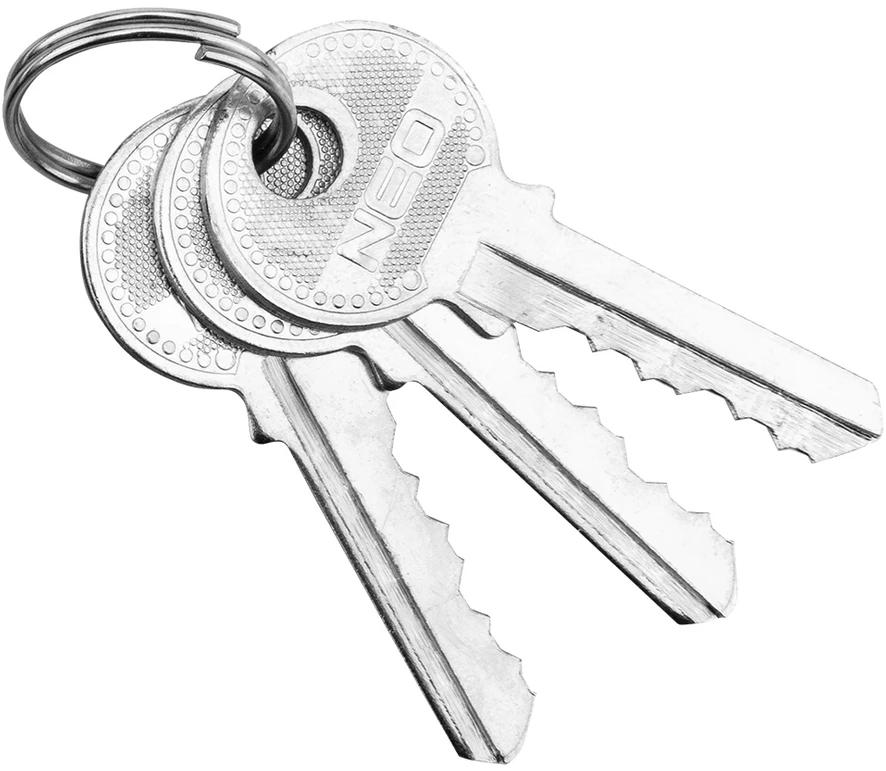 Top Tools Į viršų Įrankiai Pakabinama spyna 60 mm, 3 raktai