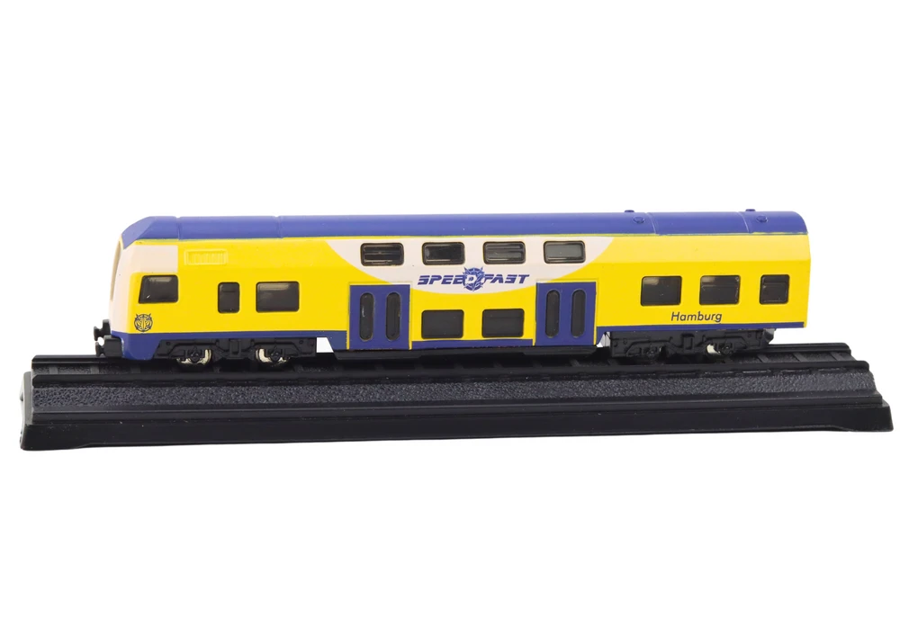 Lean Toys Kolekcinis traukinio modelis 1:48 metalinis