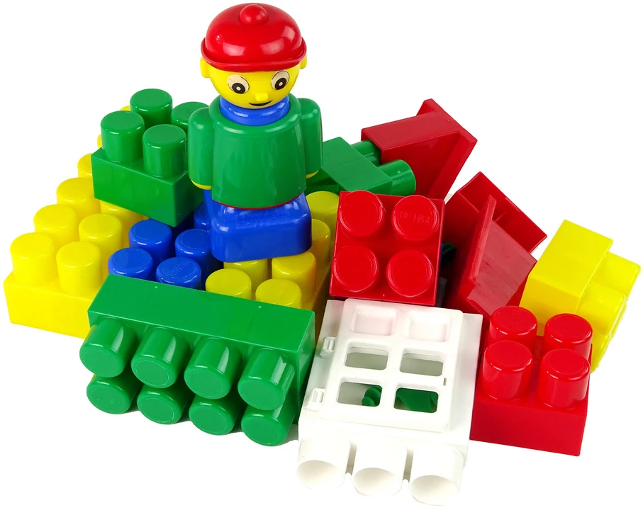 Hemar Spalvoti statybiniai blokeliai K3 Small, 30 d.